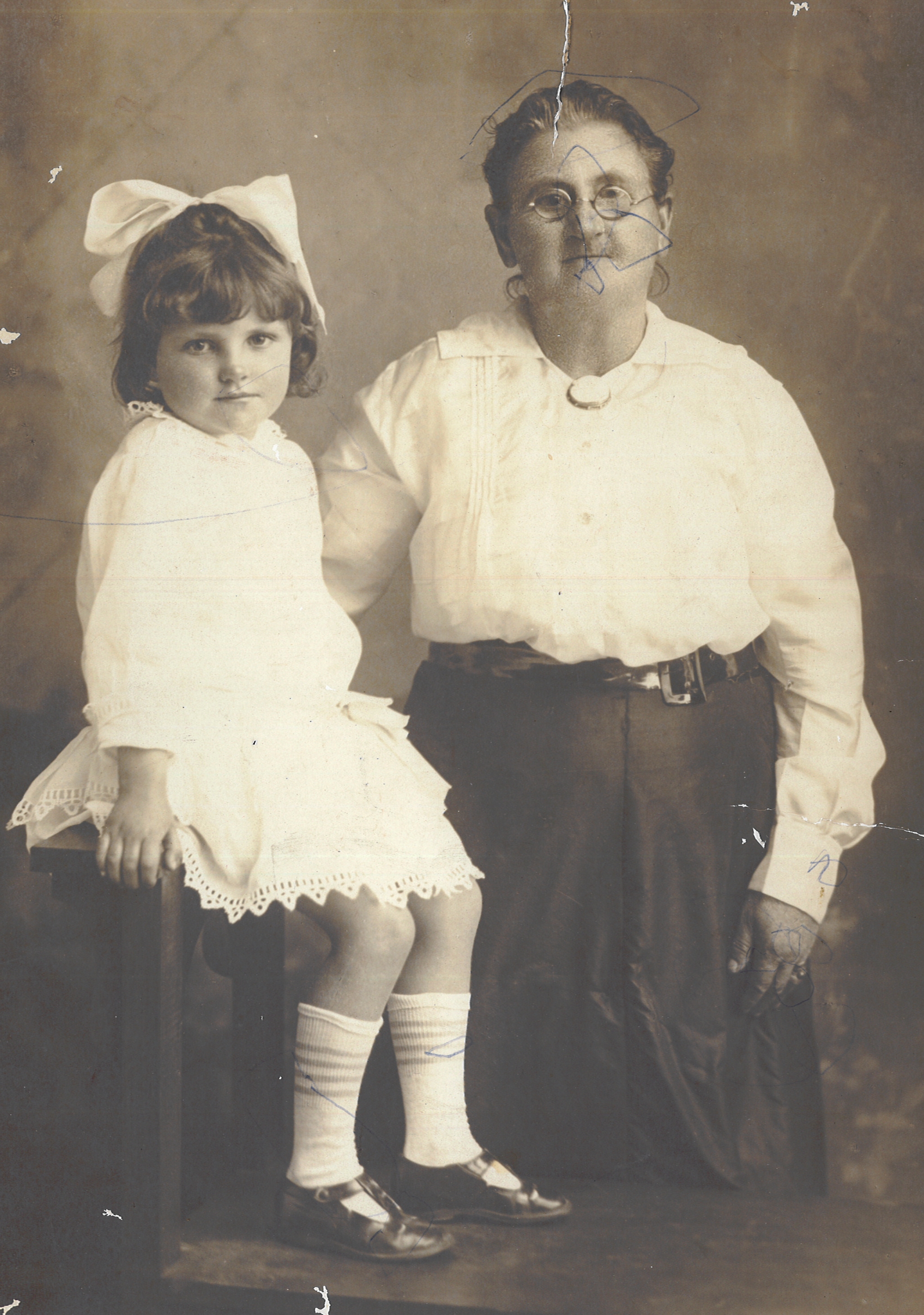 Isobel Davy & Grandmother